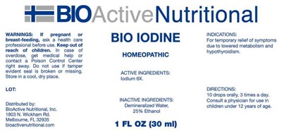 Bio Iodine (Bani0095 Bio Iodine 8 10 16)